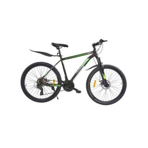 Велосипед SPARK JACK 26"
ал19" ам-локаут диск Shimano (Серый с зеленым)