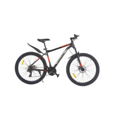 Велосипед SPARK LEGIONER 27,5 ал19" ам-локаут диск Shimano (Черный с красным)"
