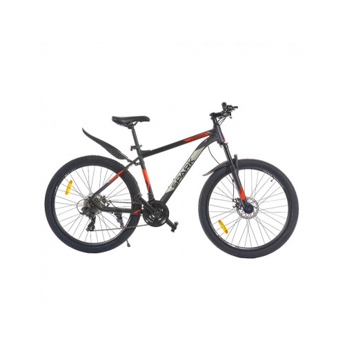 Велосипед SPARK LEGIONER 27,5 ал19" ам-локаут диск Shimano (Черный с красным)"