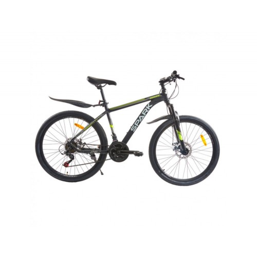 Велосипед SPARK ROVER 26"
ал17" ам диск (Черный с желтым)