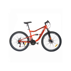 Велосипед SPARK BULLET 27,5 ст18" ам2 диск (Черный с красным)"