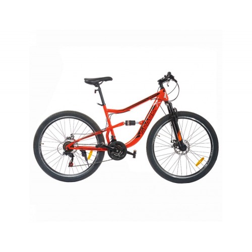 Велосипед SPARK BULLET 27,5 ст18" ам2 диск (Черный с красным)"