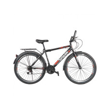 Велосипед SPARK INTRUDER 26 ст18"жв в-бр (Черный с красным)"