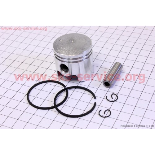 Поршень к-кт 36mm (палець 9mm) WOODMAN (ТРИММЕР)