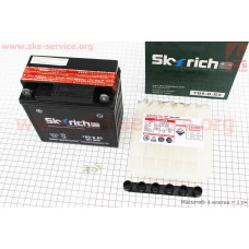 Акумулятор 9Аh МОТО YB9-B-BS кислотный (L135*W75*H137mm) (Skyrich)