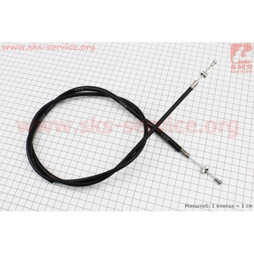 Трос зчеплення Dбобишки-8mm (трос 127см; кожух 115см) DDL (ИЖ)