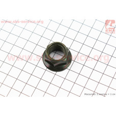Гайка M16x1.25 (GY6 заднего колеса) зелёная