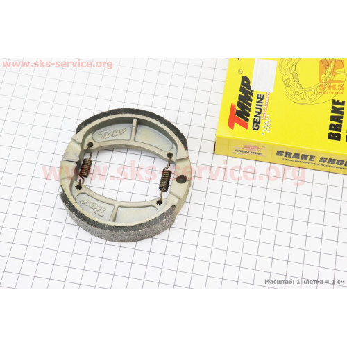 Тормозные колодки барабан Suzuki AD50, D=90mm TMMP