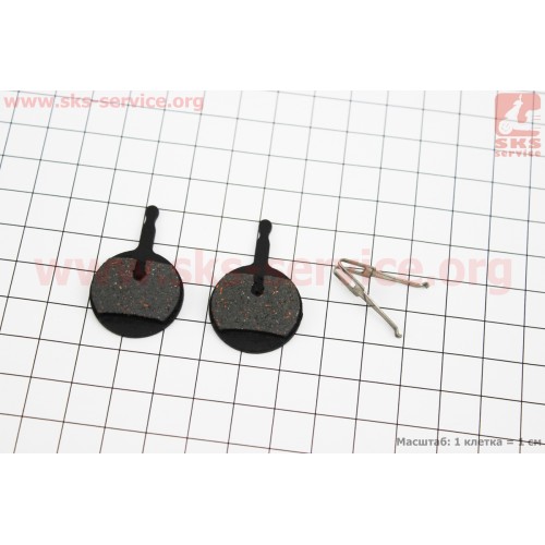Гальмівні колодки Disk-brake (Avid Ball Bearing 5), чорні YL-1018 Andson (ВЕЛОЗАПЧАСТИ)