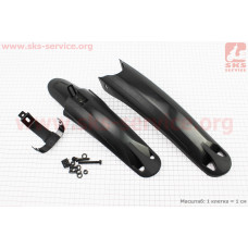 Крила пластмасові 16-20" CHILD, чорні FL-606 Китай (ВЕЛОАКСЕССУАРЫ)