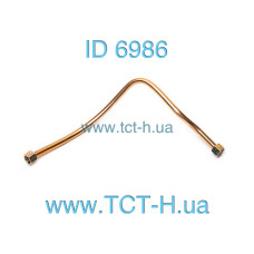 Трубка на компресор, L= 435 мм, Гайка 3/8*3/8