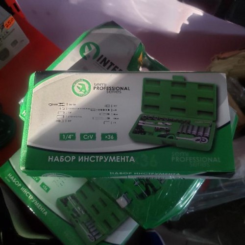 Набор ключей (головок) Intrtool  et-6036